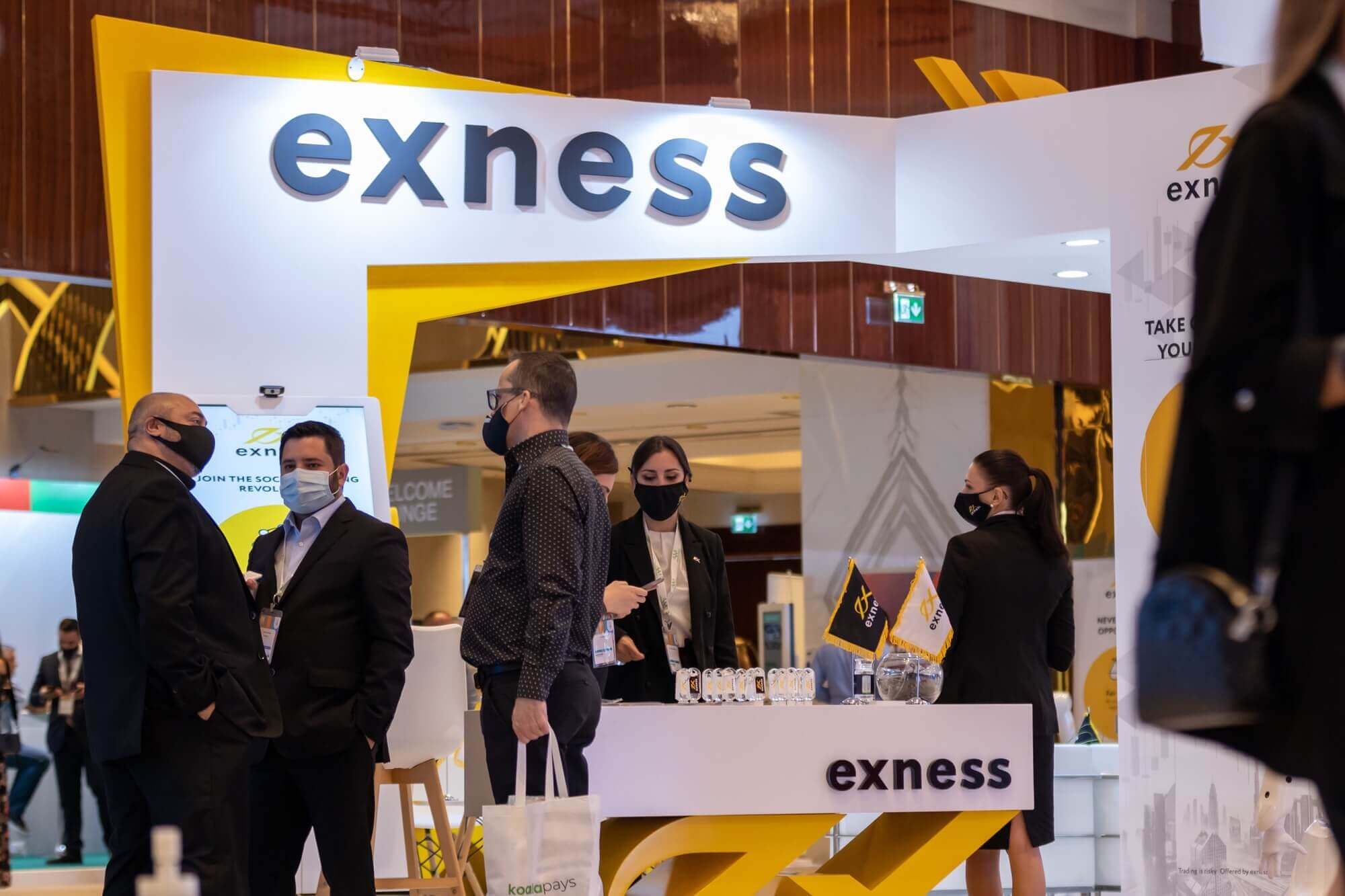 شركة اكسنس exness معرض الفوركس دبي