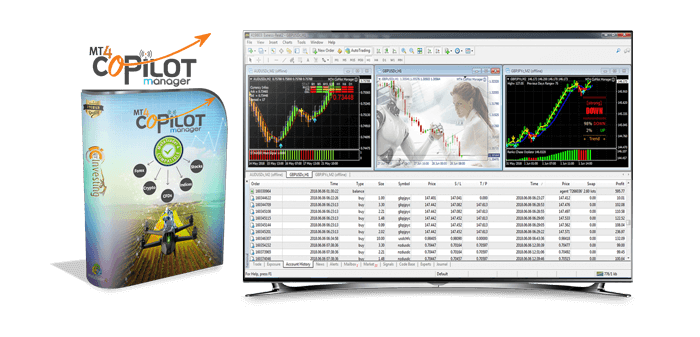 إكسبرت Copilot EA لإدارة الصفقات